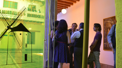 Exposición cervantina en Quito.