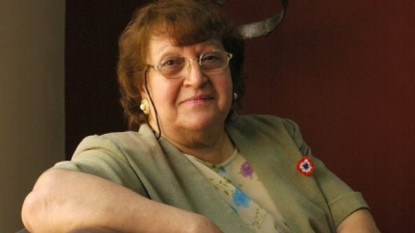 Gladys Carmagnola (1939-2015), miembro de la Academia Paraguaya de la Lengua Española. Foto: Última Hora