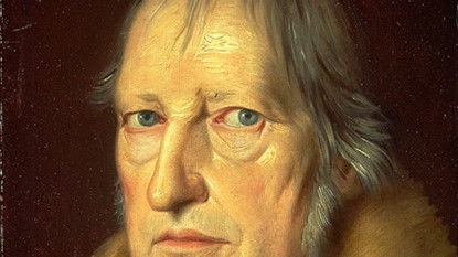 Hegel. Retrato de Schlesinger, 1831.