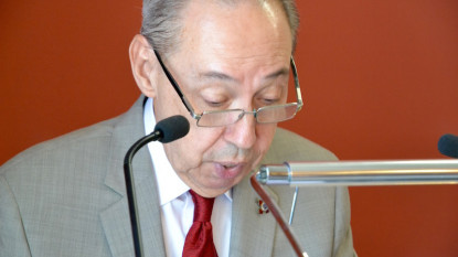 Humberto López Morales, secretario general de la ASALE.