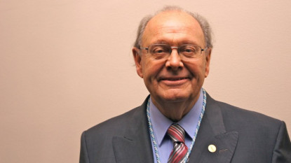 Pedro Luis Barcia, expresidente de la Academia Argentina de Letras.