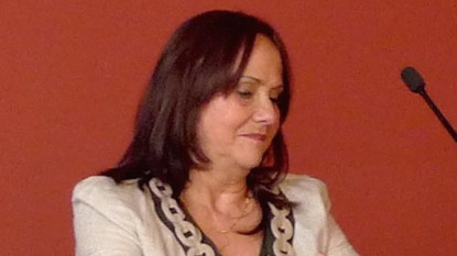 René Ferrer, directora de la Academia Paraguaya de la lengua Española