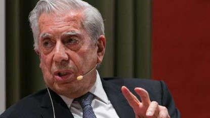 Mario Vargas Llosa durante su diálogo con Carlos Granés.