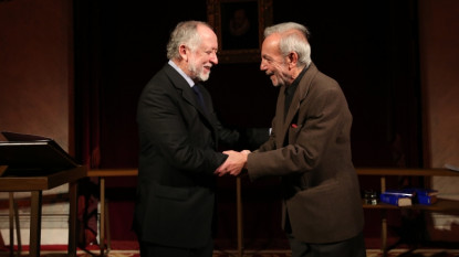 Última representación de «La lengua navega a América» (foto: Marta Jara)