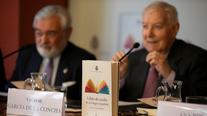 Darío Villanueva y Víctor García de la Concha. 