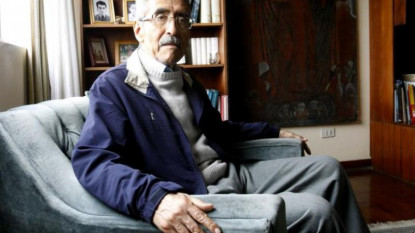 Edgardo Rivera Martínez, miembro de número de la Academia Peruana de la Lengua. Foto: Radio Nacional de Perú.