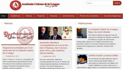Nuevo portal de la Academia Cubana de la Lengua